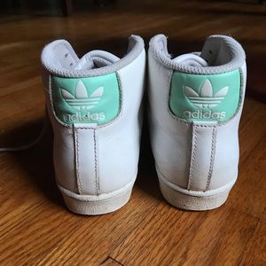 White adidas